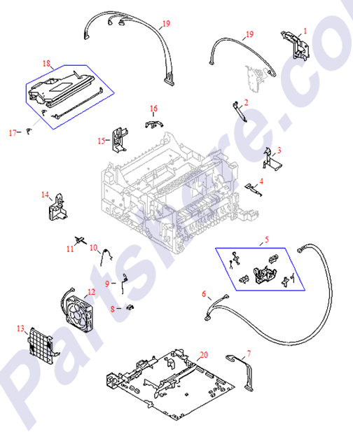 HP parts picture diagram for RG5-3876-000CN, C4118-69005-R, RG5-3693-080CN, RG5-3706-000CN, RG5-3710-000CN, RB2-2400-000CN, RB2-2401-000CN, RH7-1334-000CN, RB1-8693-000CN, RB1-8695-000CN, RB1-8702-000CN, RB1-8827-000CN, C4118-69005, C4118-69009, RG5-3706-000CN-R, RG5-3876-000CN-R, RB1-8671-000CN, RB1-8688-000CN, RB1-8689-000CN, RB1-8690-000CN, RB1-8700-000CN, RB1-8706-000CN, RB1-8708-000CN, RG5-2642-000CN, RG5-3706-000CN-C, RG5-3876-000CN-C